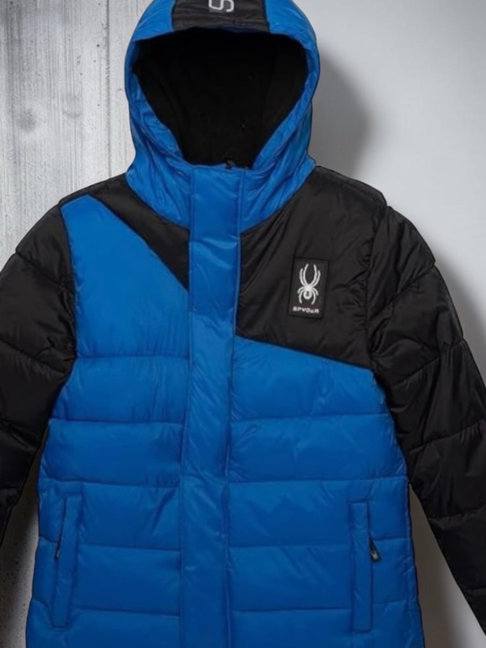 Spyder Boys XL 18/20 NWT Insulated Hooded Puffer Jacket MSRP $149